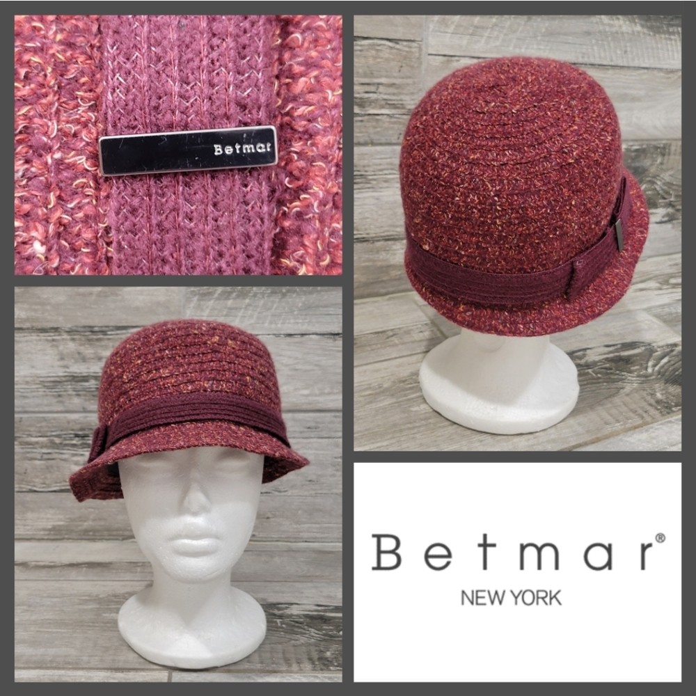 Betmar Women's Textured Plum Hat